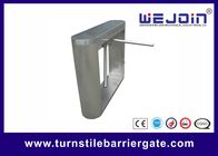 Semi Automatic Tripod Turnstile Gate Stainless Steel With Controller / RFID Reader