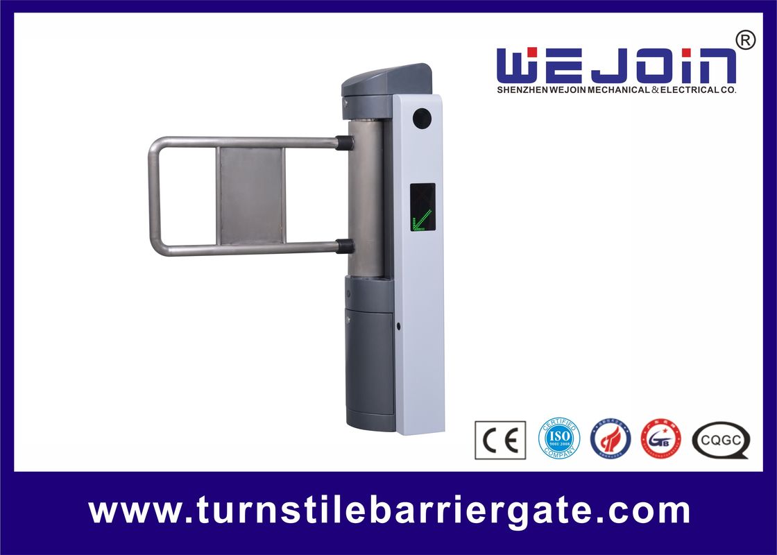 Security Automatic Turnstiles Swing Barrier Gate For School , Hotel , Subway