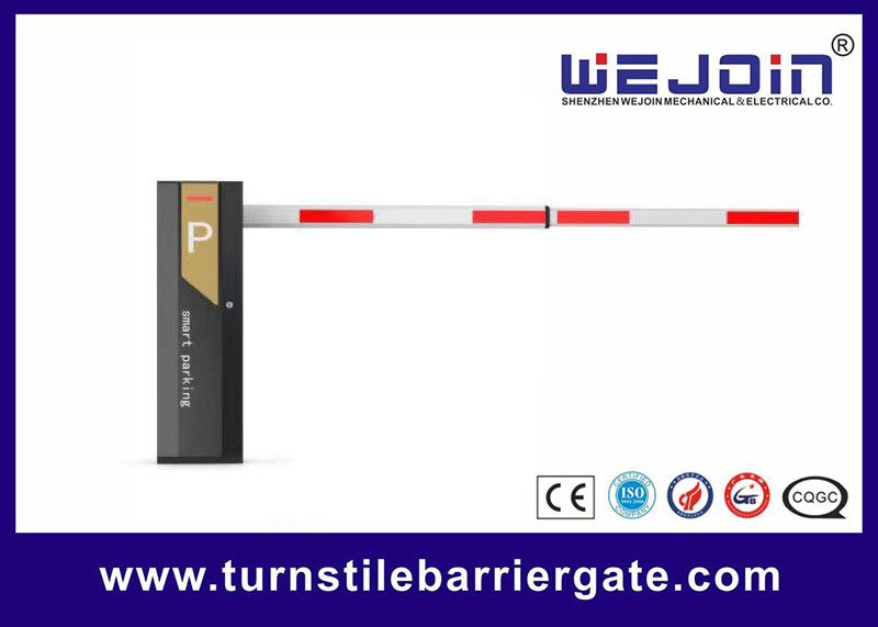 AC220V / AC110V Steel Parking Lot Barrier Gate RS485 Communication Interface