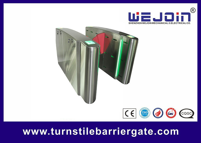 QR Code Access Control Flap Barrier Gate Drive Shaft System For Subway