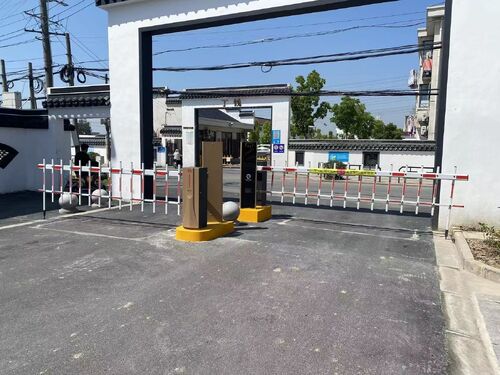 ultimo caso aziendale circa E40Pro Barrier Gate | Chinese-style Community Entrance