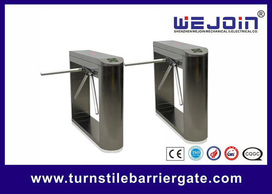 Cancello girevole automatico pieno del braccio di goccia del sistema del controllo di accesso del portone RFID del cancello girevole del treppiede