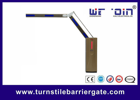 Barriera di accesso per veicoli AC220V/110V Cancello per barriere di parcheggio color oro