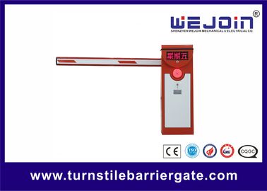 portone automatico a basso rumore della barriera dell'asta del braccio del quadrato del parcheggio 80W per il parcheggio
