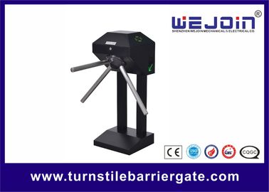 Cancello girevole del treppiede del deflettore della falda del sistema del controllo di accesso di RFID con la serratura dell'impronta digitale