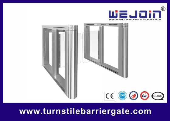 Bi - porta di vetro automatica piena del portone della barriera dell'oscillazione dell'entrata di direzione per l'ufficio