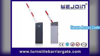 Cancello automatico con barriera da 6 m, accesso sicuro