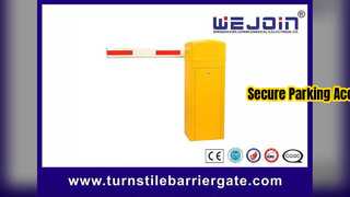 barriere automatiche del parcheggio